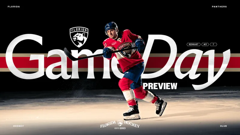 PREVIEW: Panthers want sticks to stay hot vs. Canucks