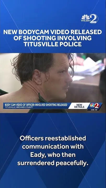 Titusville officer shoots armed man during welfare check (Video)