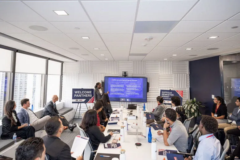 'Suffolk Semester Sprint' offers first-hand exposure to construction industry