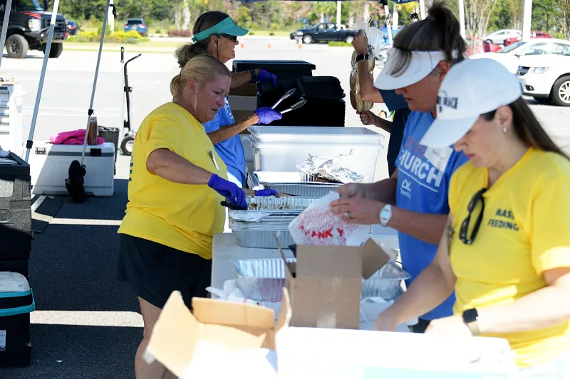 Destiny Worship Center serves over 4,000 after hurricane