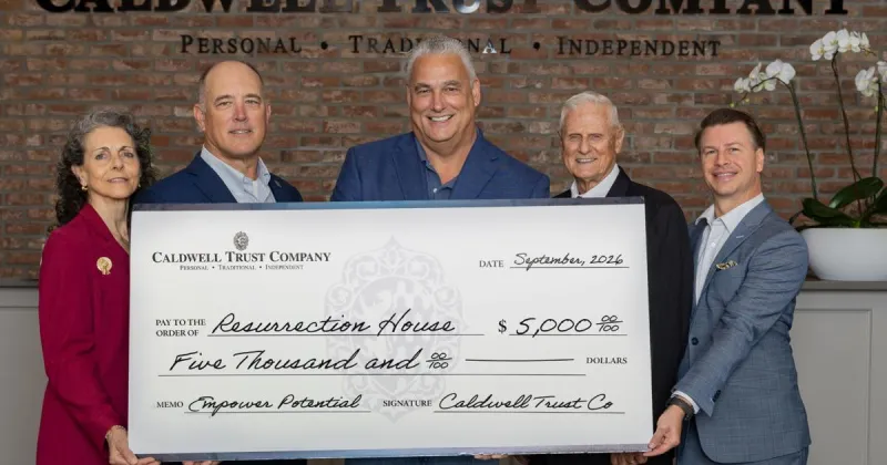 Resurrection House receives $5,000 donation