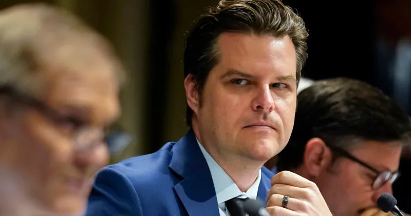 Ex-Florida congressman Matt Gaetz among defendants named in newly filed civil lawsuit