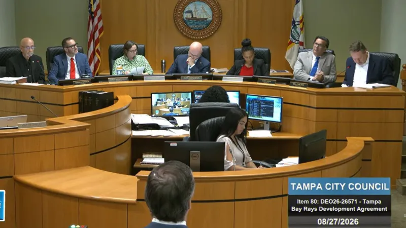 Tampa city council approves bonds for Rays stadium funding