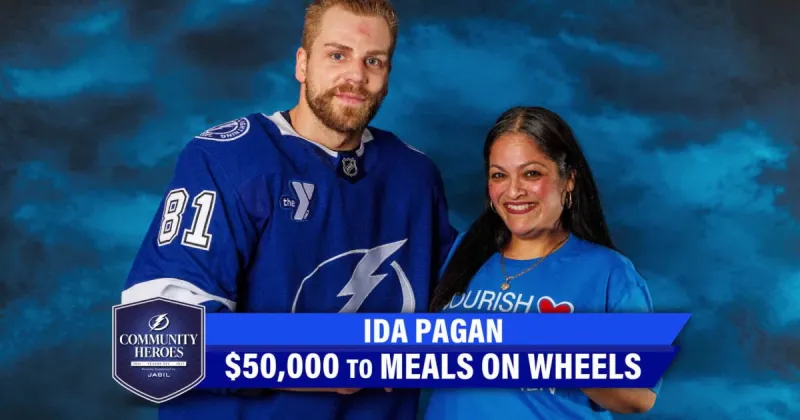 Tampa Bay Lightning Community Hero: Ida Pagan