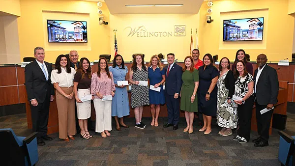 Wellington Council Awards Spinelli Grants To Schools