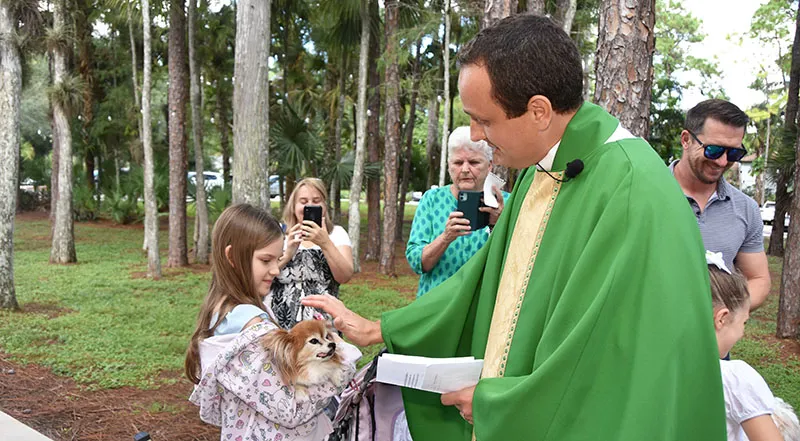St. David's Church Blessing Of The Animals