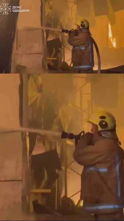 4 injured after fiery Russian attack in Ukraine's Odessa region (Video)