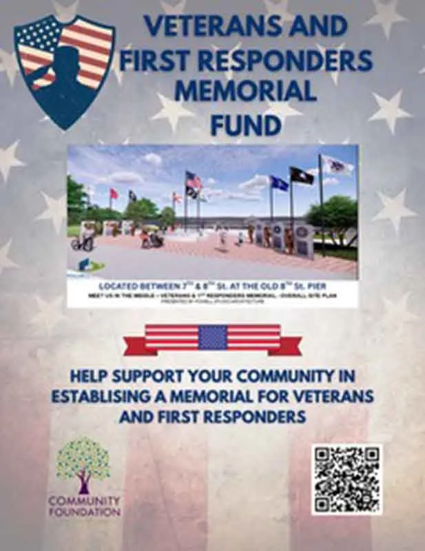 Community Partnership Supports Veterans and First Responders Memorial Fund