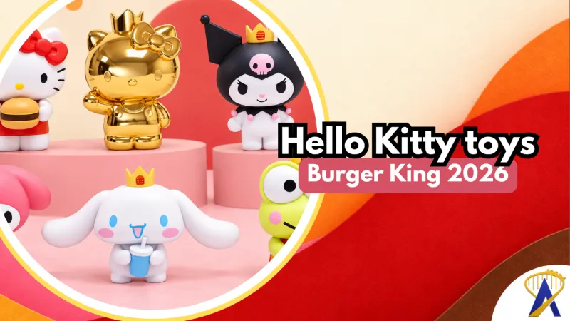 Hello Kitty toys arrive to Burger King on Oct. 20