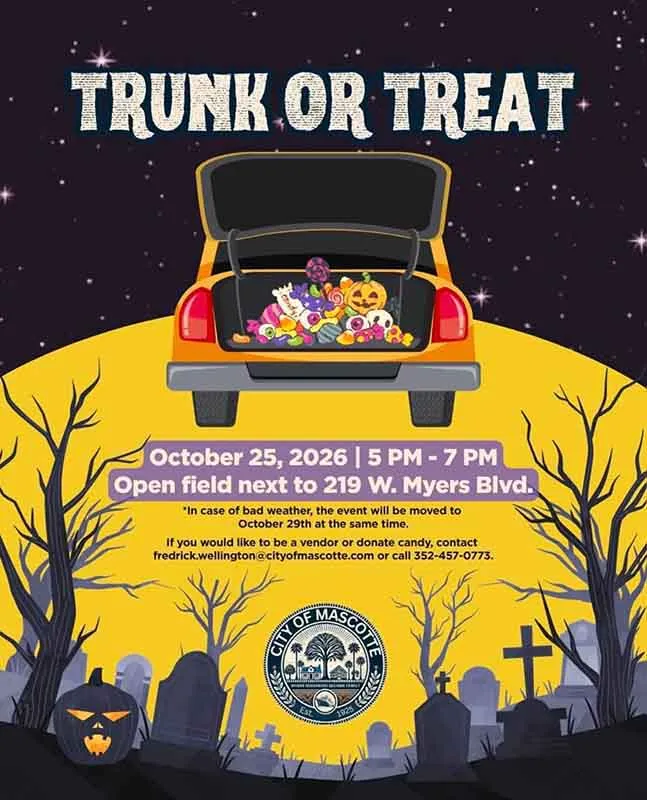 Get Ready for Halloween Fun at Mascotte's Trunk or Treat!