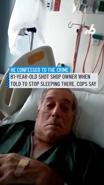 Man, 81, shot owner of repair shop when he told him to stop sleeping there, cops say (Video)
