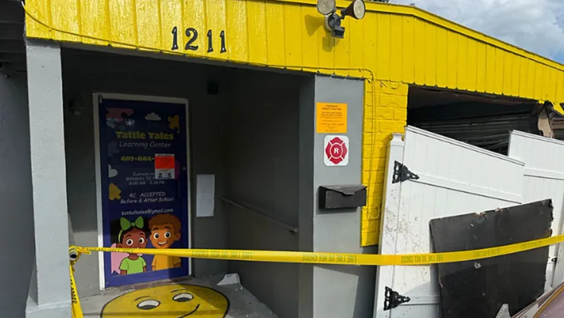 Barriers were not required at Pine Hills daycare hit by car, but barriers might go up after repairs