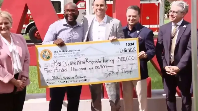 Barry University secures $500M for first responder risk detection training