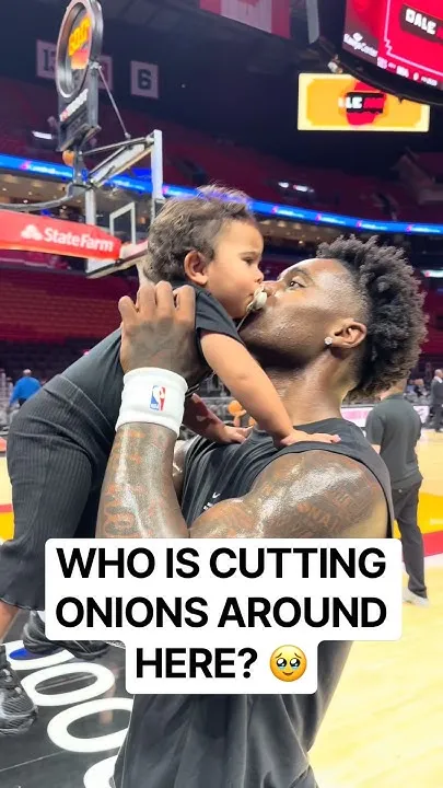 Davion Mitchell and his No. 1 fan  (Video)
