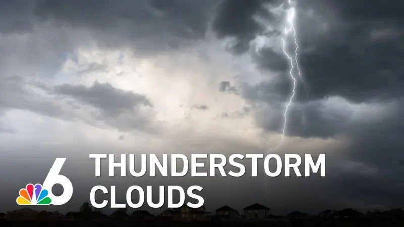 From wispy to towering: Can you spot the thunderstorm cloud? (Video)