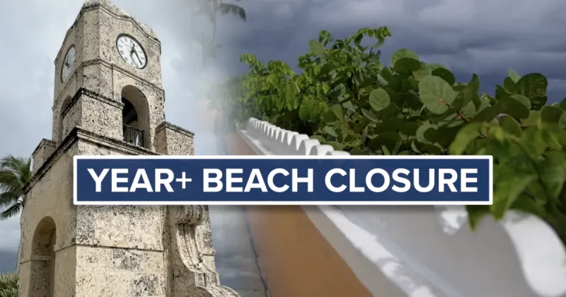 Palm Beach seawall replacement will close popular beach for 18 months