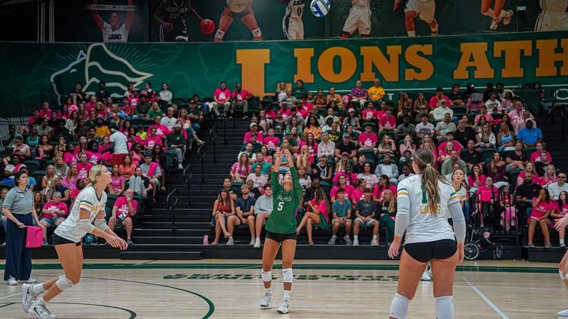 Lions Draw Large Crowd for Annual Pink Out