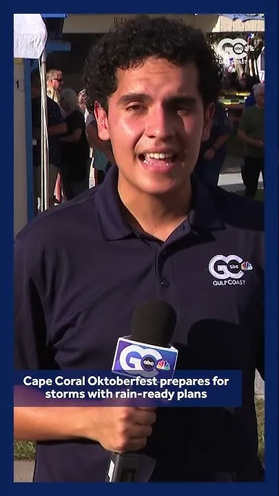 Cape Coral Oktoberfest prepares for storms (Video)
