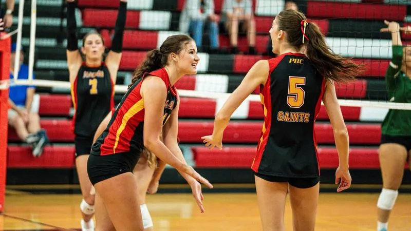 Saints Extend Winning Streak to 18 With Sweep Over Bobcats