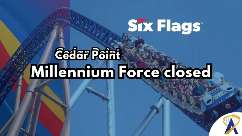 Cedar Point closes Millennium Force after part falls, following similar incidents