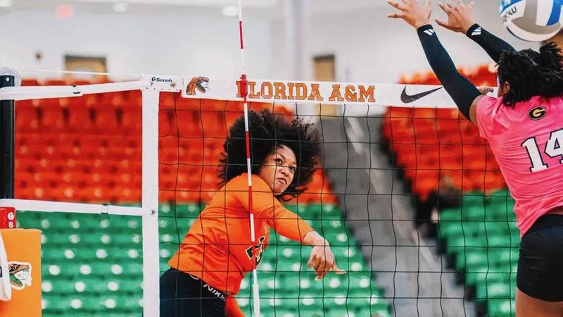 Volleyball Stays Hot with B-CU Win