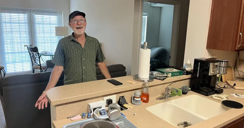 Police unit helps house 71-year-old homeless man