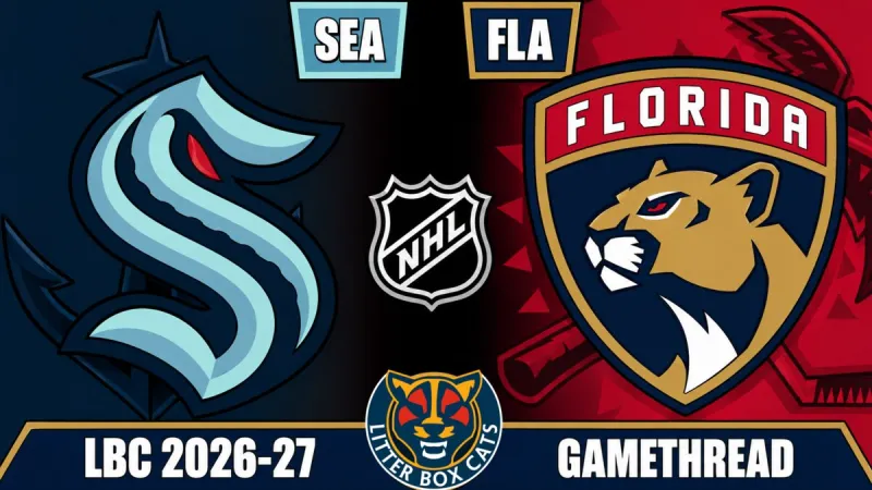 Gameday 9: Florida Panthers vs Seattle Kraken