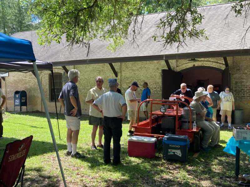 Gulf Wind Chapter hosts Lloyd Day at the Depot