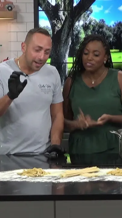 Celebrating National Pasta Day with Bella Vista in the kitchen. (Video)