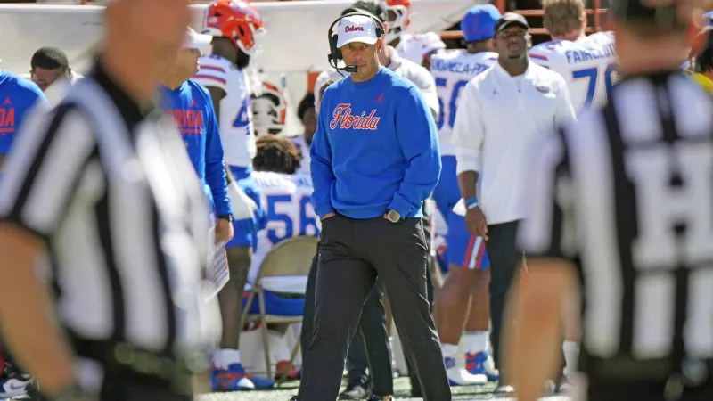 Jon Sumrall couldn't hide his fiery emotions after Florida stunned Texas in Austin