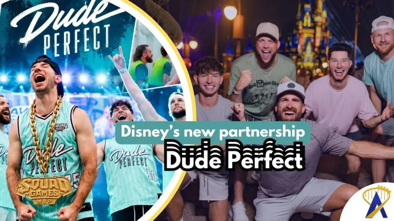 Disney and Dude Perfect strike major deal spanning parks, sports and entertainment