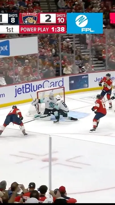 Carter Verhaeghe with a Powerplay Goal vs. Seattle Kraken (Video)
