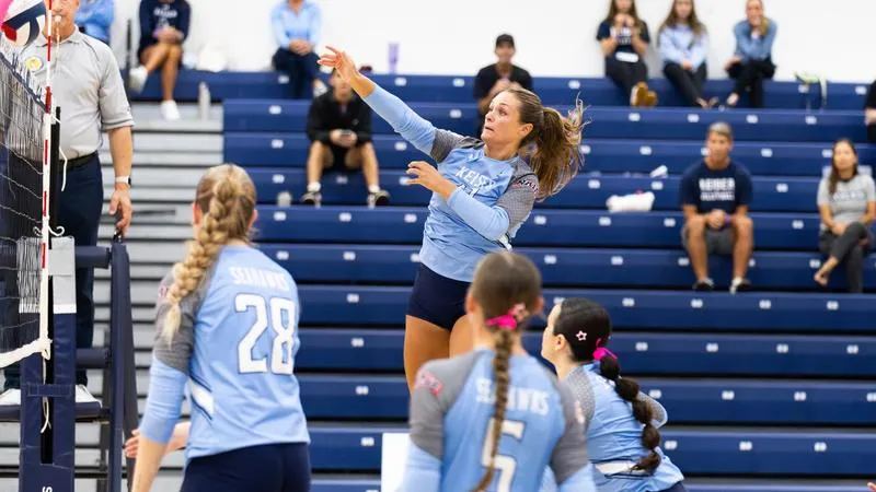 Volleyball Falls in Five to Webber International