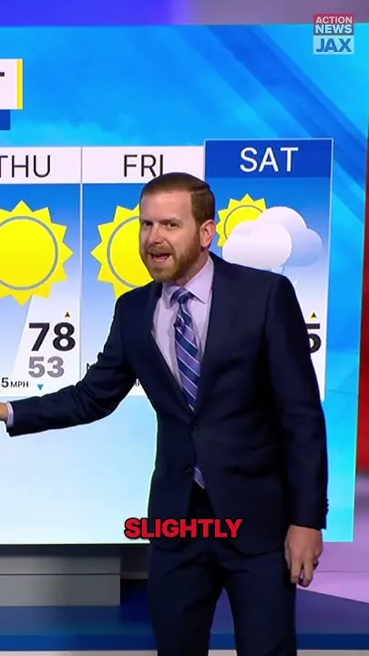 Northeast Florida's Fall Forecast: Sunshine, Cool Breezes & Rain #shorts (Video)