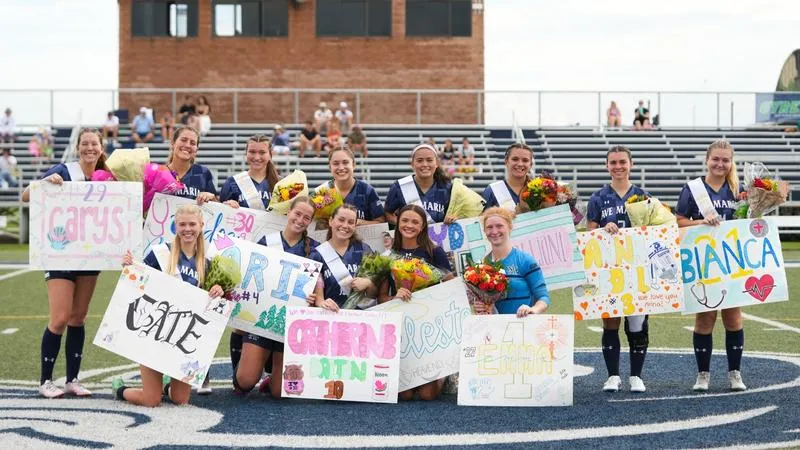 Women's Soccer Draws on Senior Day