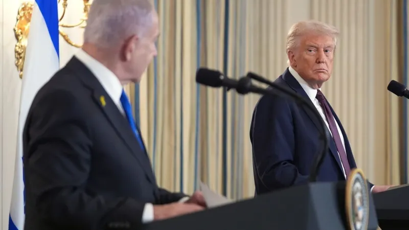 Pres. Trump endorses Netanyahu during Palm Beach visit, calls him 'Partner for Peace'