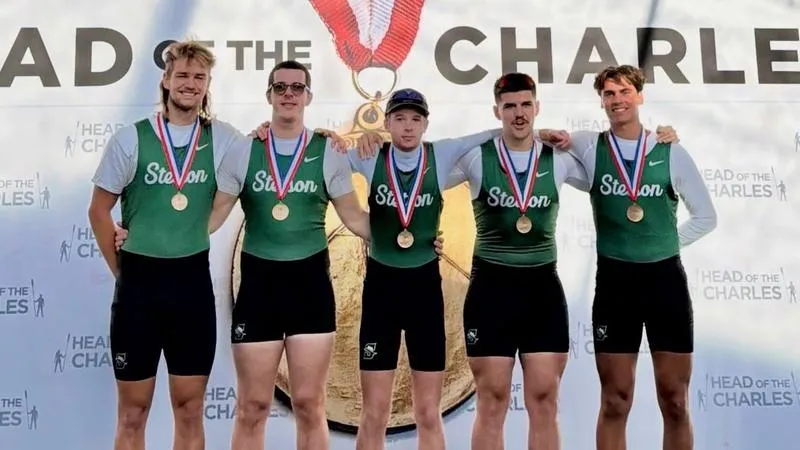 Hatters Capture Men's Collegiate Four Title at Head of the Charles