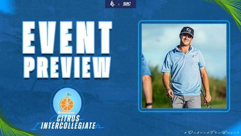 No. 1 Men's Golf Plays in Citrus Intercollegiate on Monday