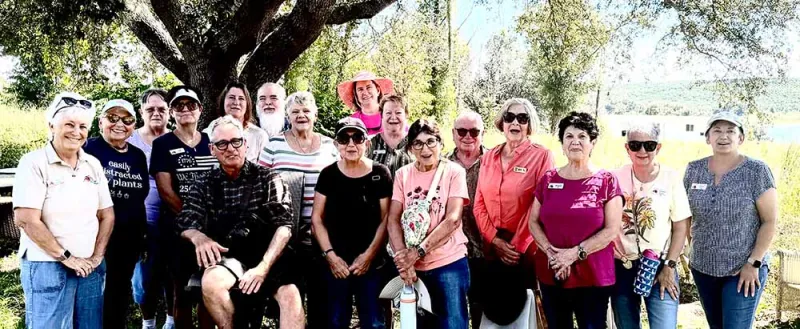 Clermont Garden Club's Field Trip To The Giving Farm