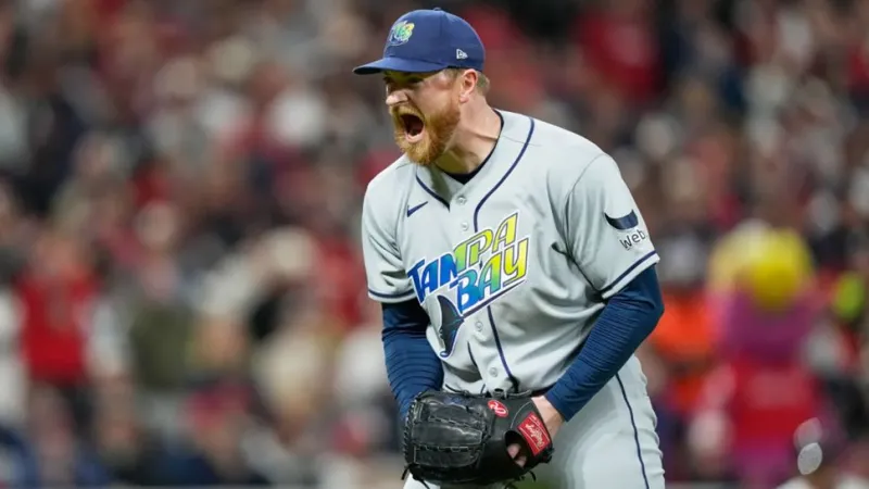 Rasmussen shines as the Rays beat the Guardians 3-1 in Game 5 to take a 3-2 ALCS lead