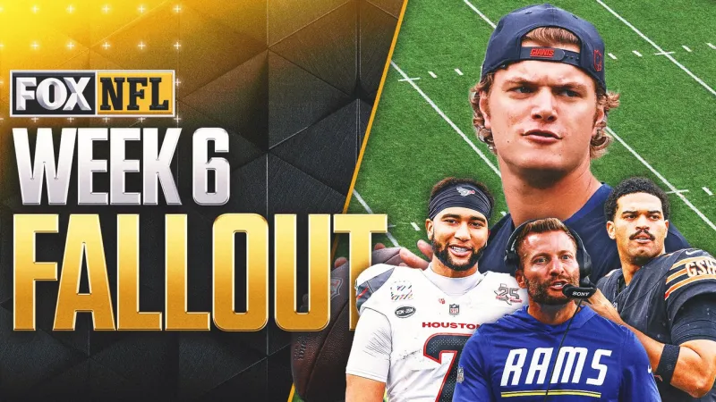 NFL Fallout Week 6: The Giants Should Start QB J.J. McCarthy; The Bears Are Back