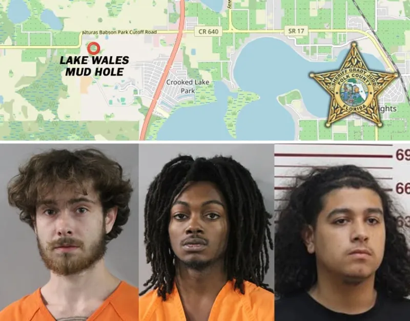 Suspects Arrested for Shootings at Lake Wales Mud Hole in Central Florida