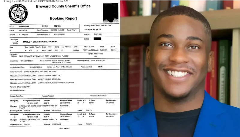 'I'm Going to Cut Your F-ing Head Off': Ex-Florida congressional candidate arrested over Facebook threats
