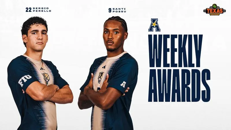 Men's Soccer's Perello and Possu Earn American Conference Weekly Awards
