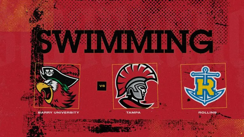 Swimming Finishes Third Against Tampa and Rollins