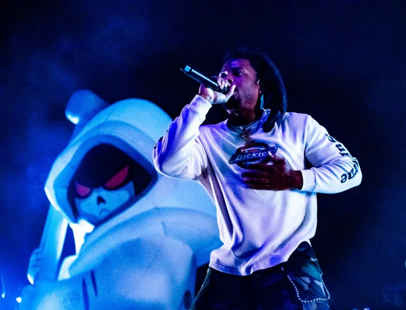 Photos: Denzel Curry defied the elements to get bodies moving in Orlando