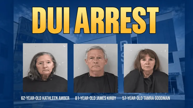 Port St. Lucie police make 3 separate DUI arrests over weekend