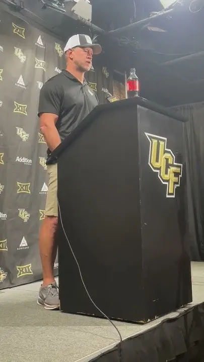 UCF football coach Scott Frost talks about best team in Big 12 bunch (Video)