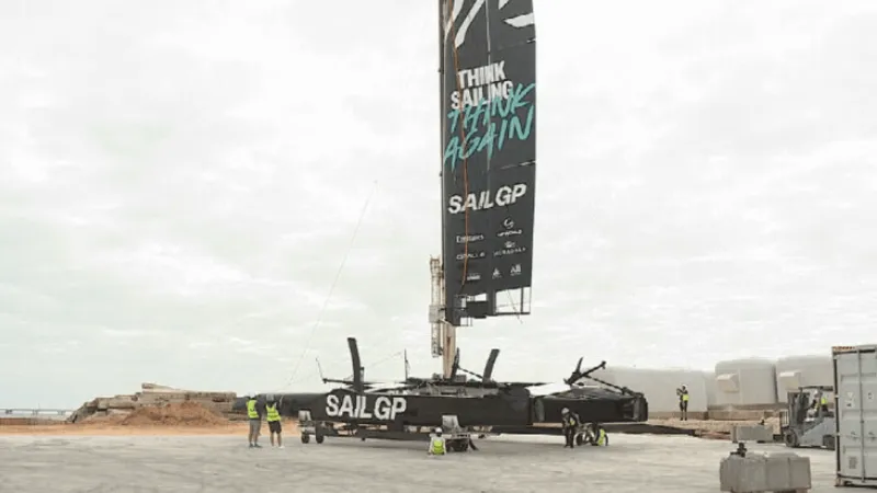 Six-season SailGP deal makes Pensacola a year-round training base for elite sailors