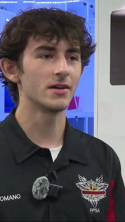 Pinellas Park High School First Responder Program receives donations from Clearwater Fire Rescue (Video)